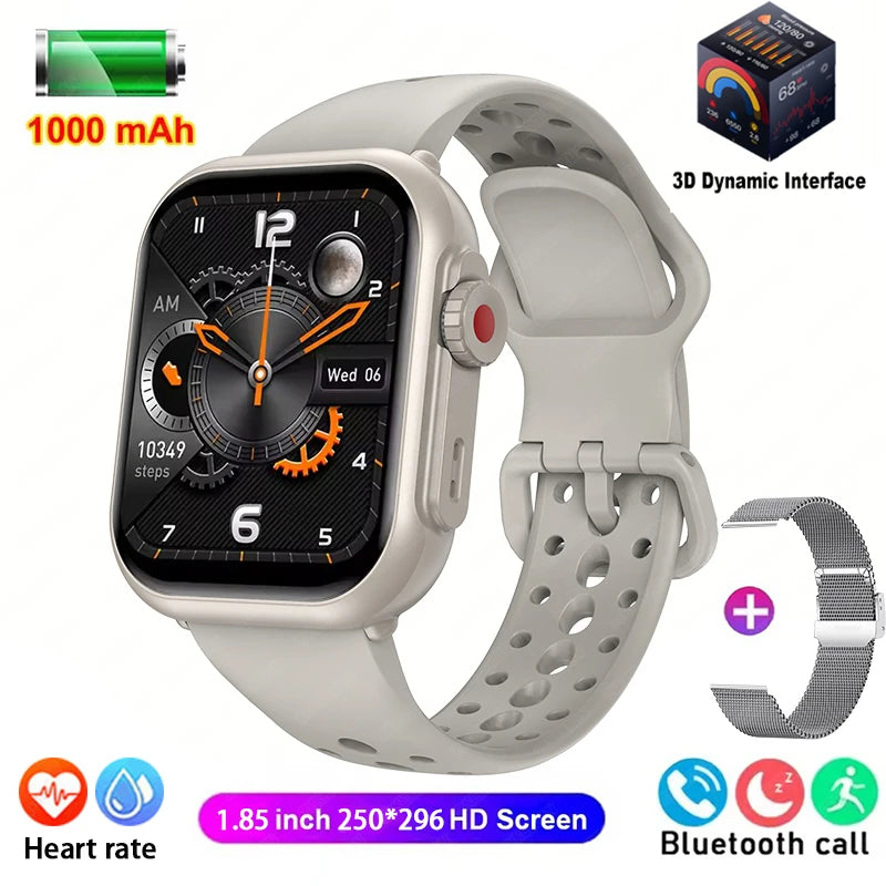 Watch Ultra 2 SE Smartwatch – 1000mAh, AMOLED, GPS, Bluetooth Call, Waterproof