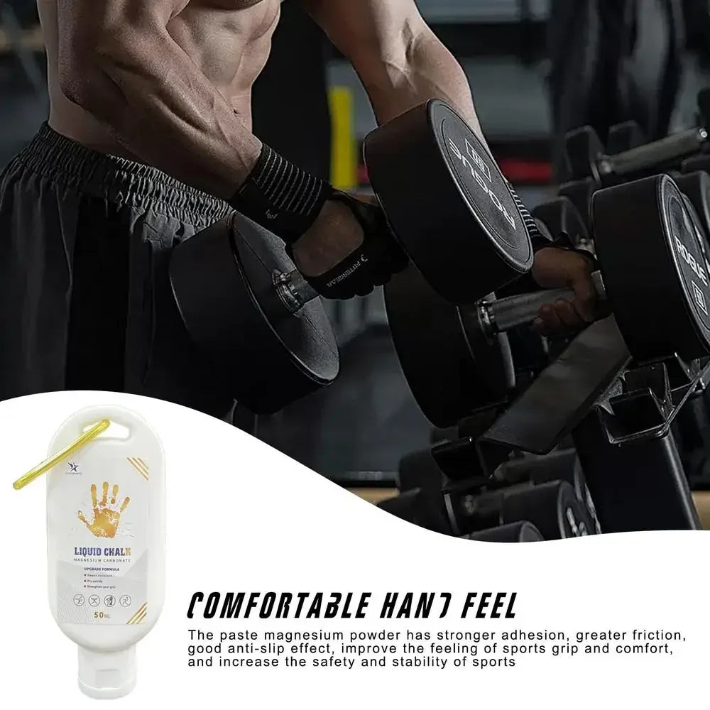 Liquid Chalk – Sports Magnesium Grip for Weightlifting