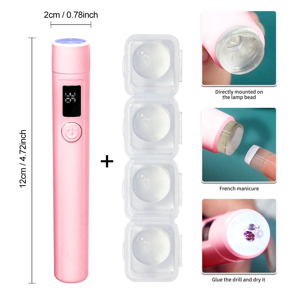 Rechargeable Professional UV LED Nail Lamp with Display