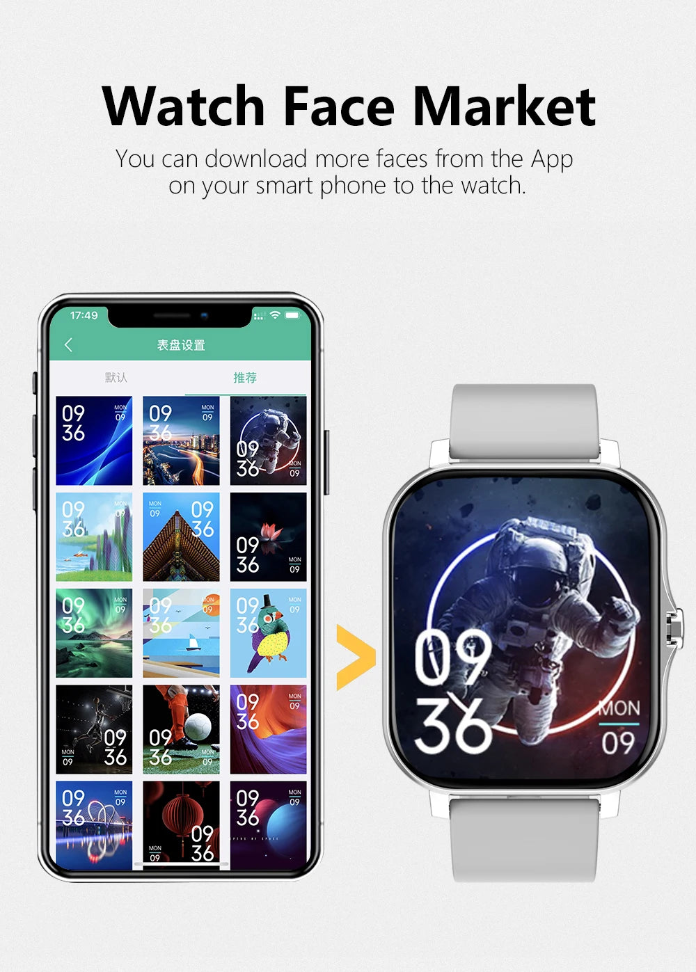 Sport Smart Watch – Bluetooth Call