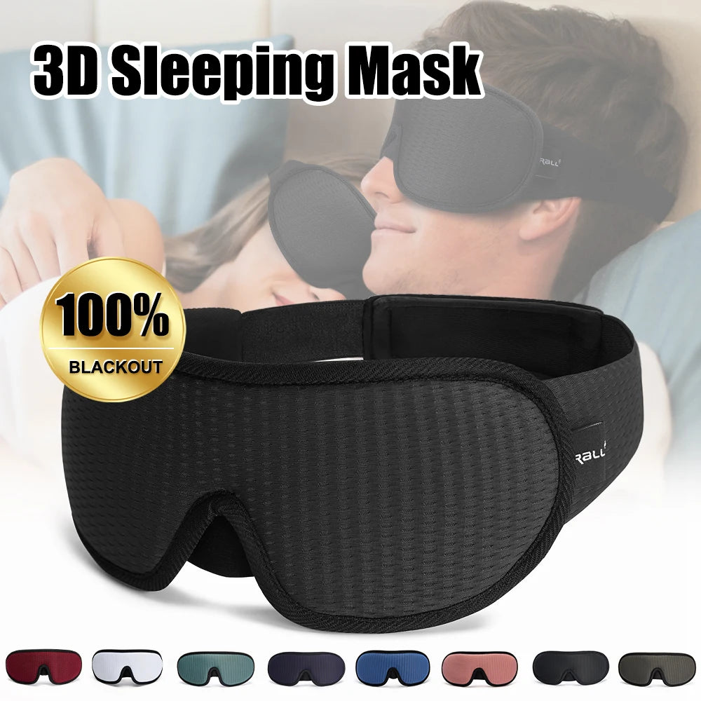 3D Contoured Sleeping Mask