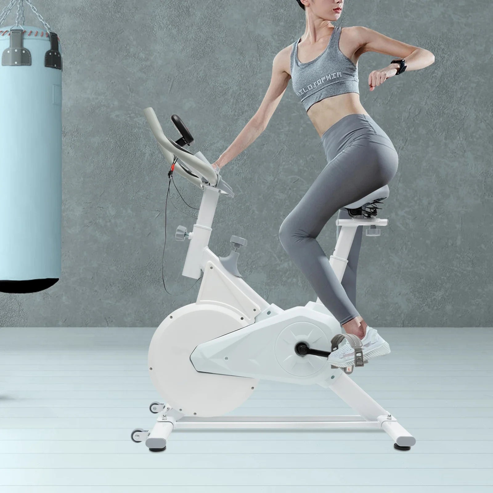 Adjustable Seat for Indoor Exercise Bike