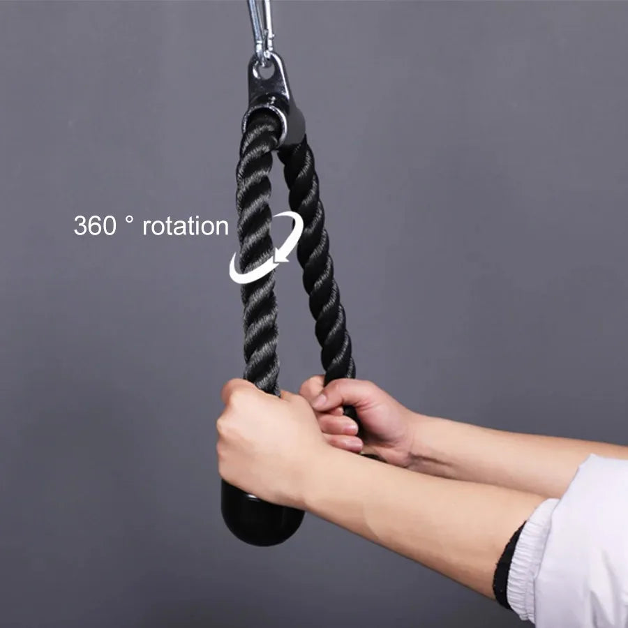 Triceps Lowering Rope with Handles