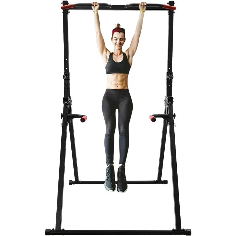 440 lbs Capacity Free-Standing Pull-Up & Dip Station